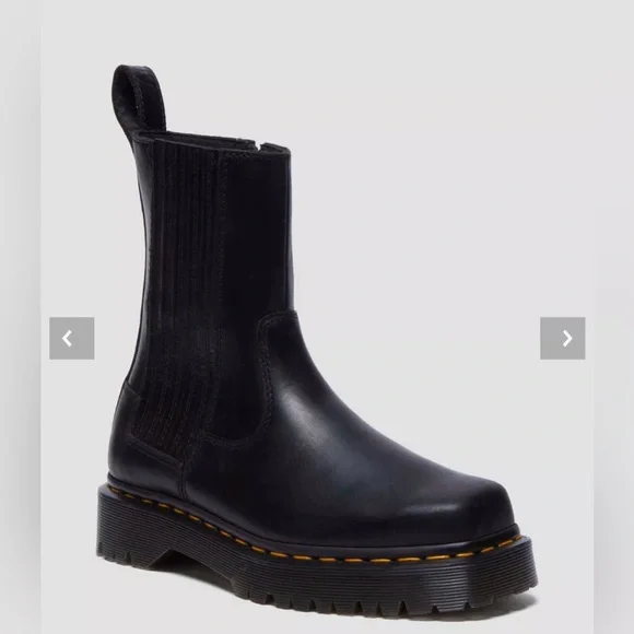 Dr. Martens Amaayah Lo Orleans Leather Chelsea Boots - Picture 4 of 4